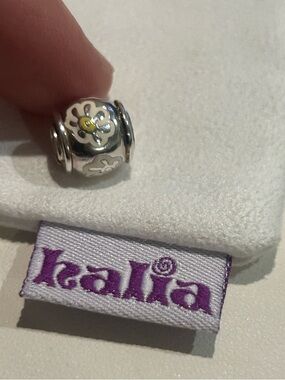 NEW Retired “Floral Treat” Charm - Sterling Silver